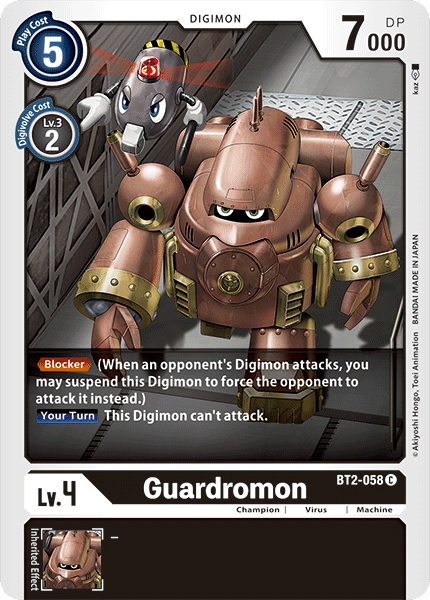 Guardromon, BT2-058
