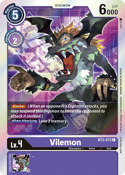 Vilemon, BT2-072-p1