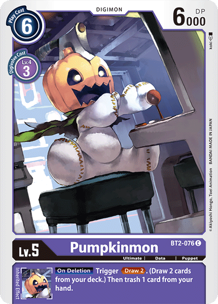 Pumpkinmon, BT2-076