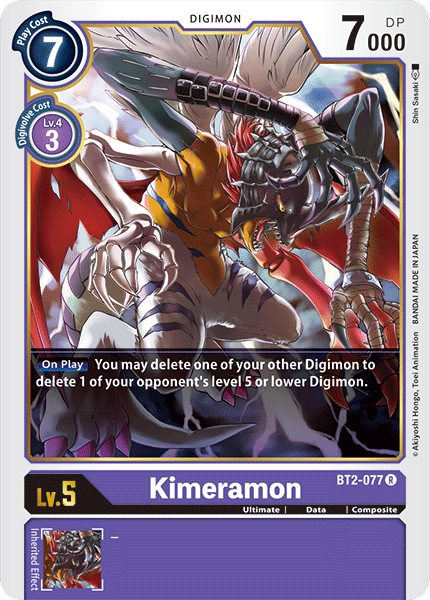 Kimeramon, BT2-077