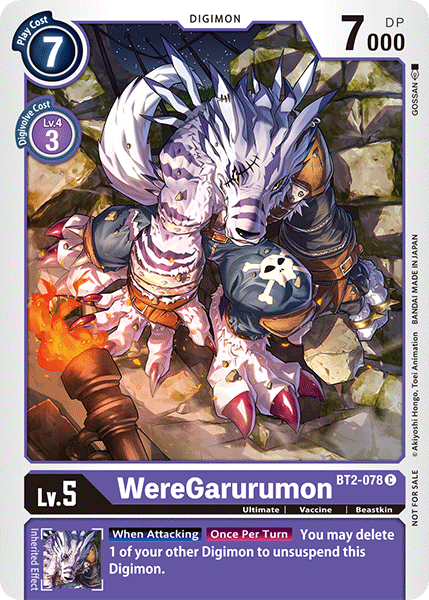 WereGarurumon, BT2-078-p1