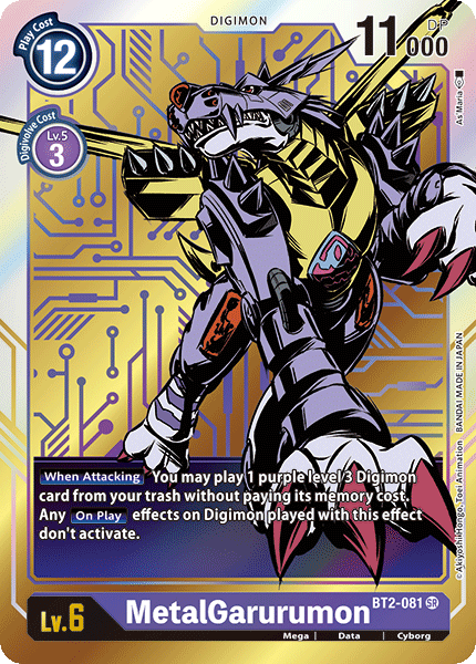 MetalGarurumon, BT2-081-p1