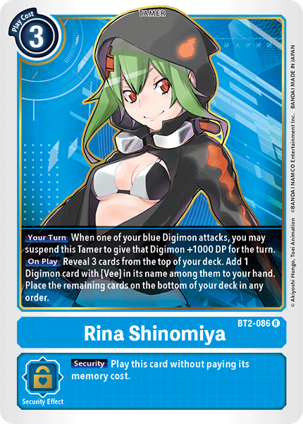 Rina Shinomiya, BT2-086