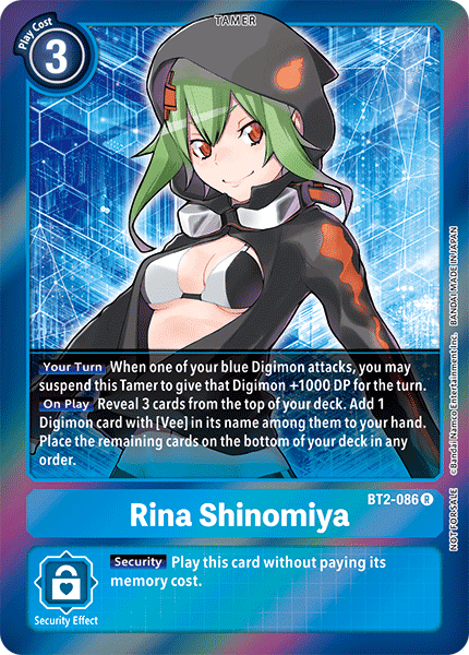 Rina Shinomiya, BT2-086-p1