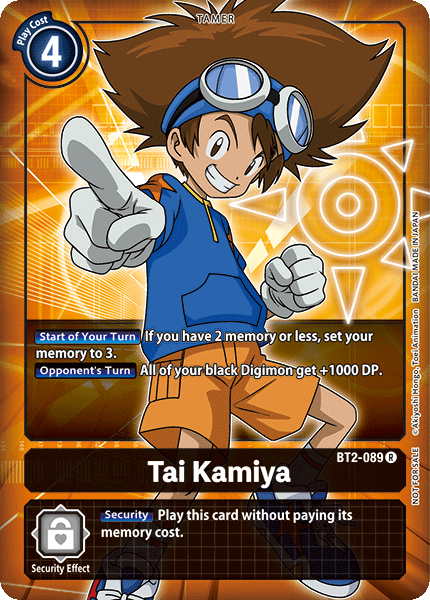 Tai Kamiya, BT2-089-p1