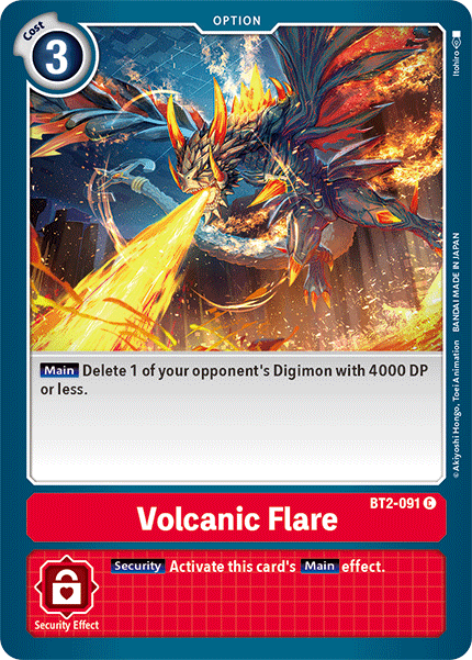 Volcanic Flare, BT2-091