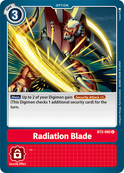Radiation Blade, BT2-092