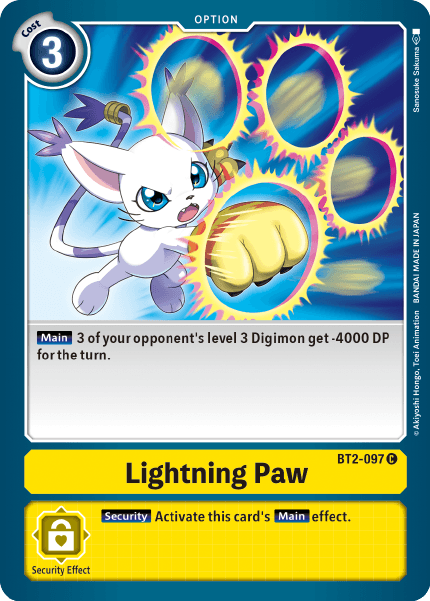 Lightning Paw, BT2-097