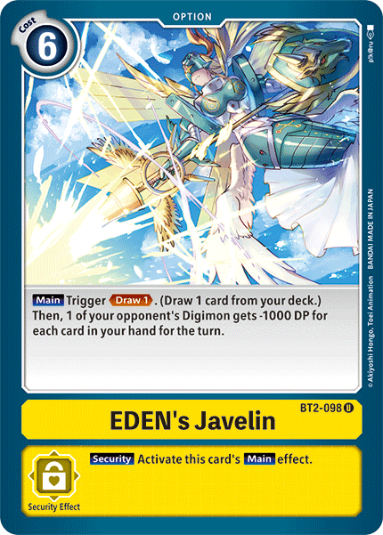 EDEN's Javelin, BT2-098