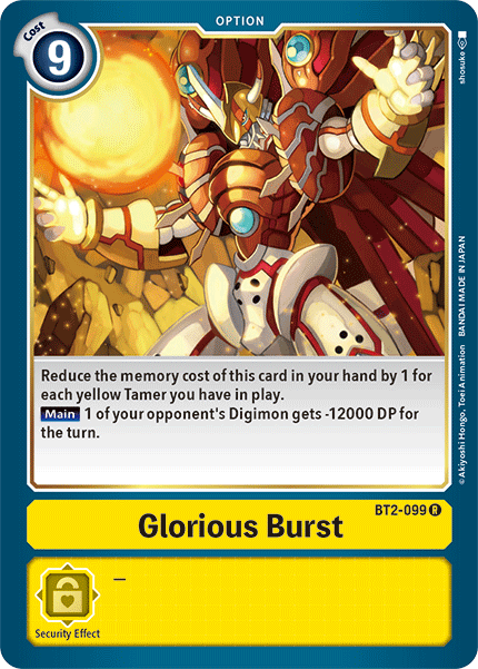 Glorious Burst, BT2-099