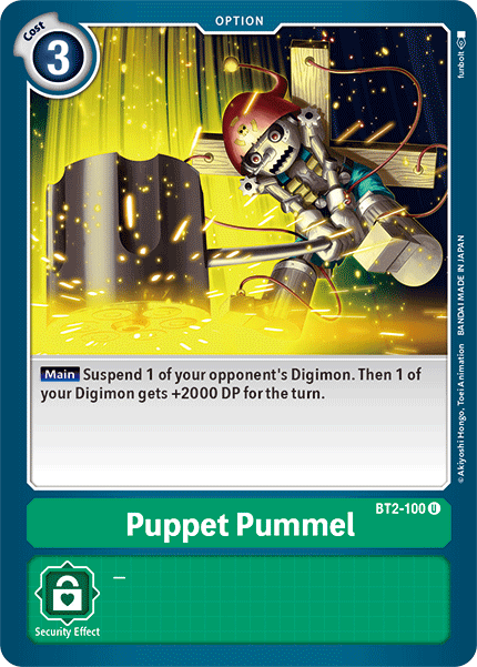 Puppet Pummel, BT2-100