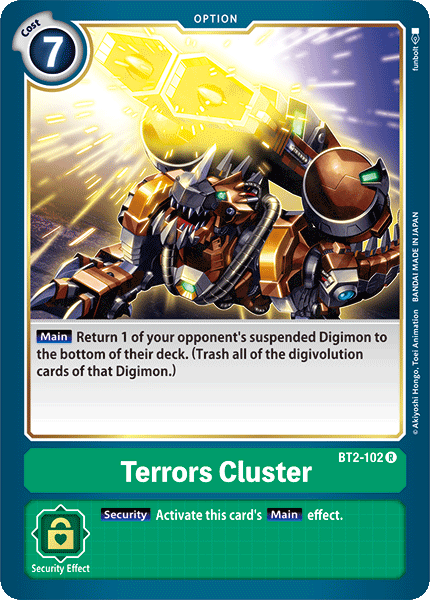 Terrors Cluster, BT2-102