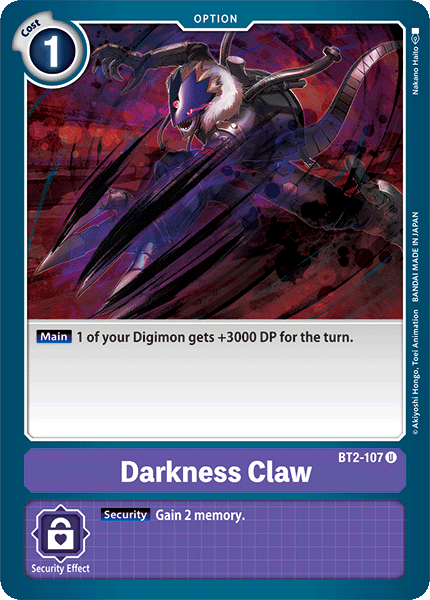 Darkness Claw, BT2-107