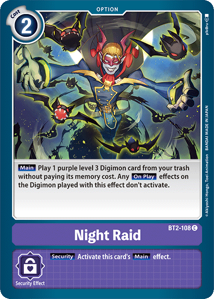 Night Raid, BT2-108