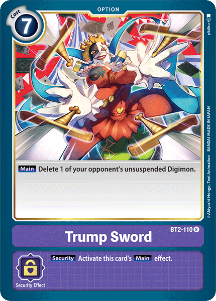 Trump Sword, BT2-110