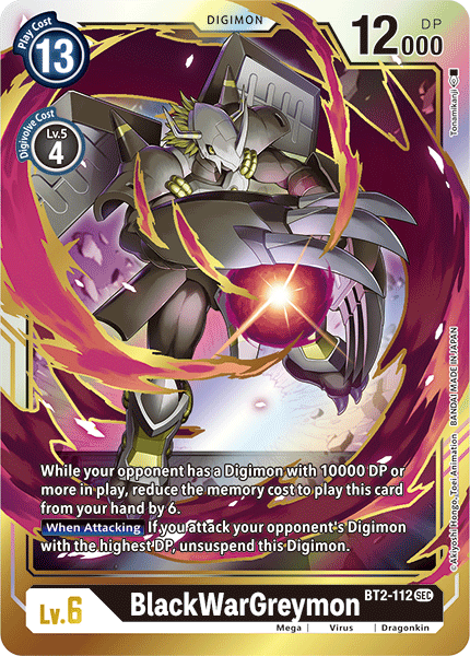BlackWarGreymon, BT2-112