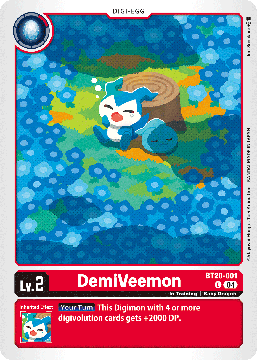 DemiVeemon, BT20-001