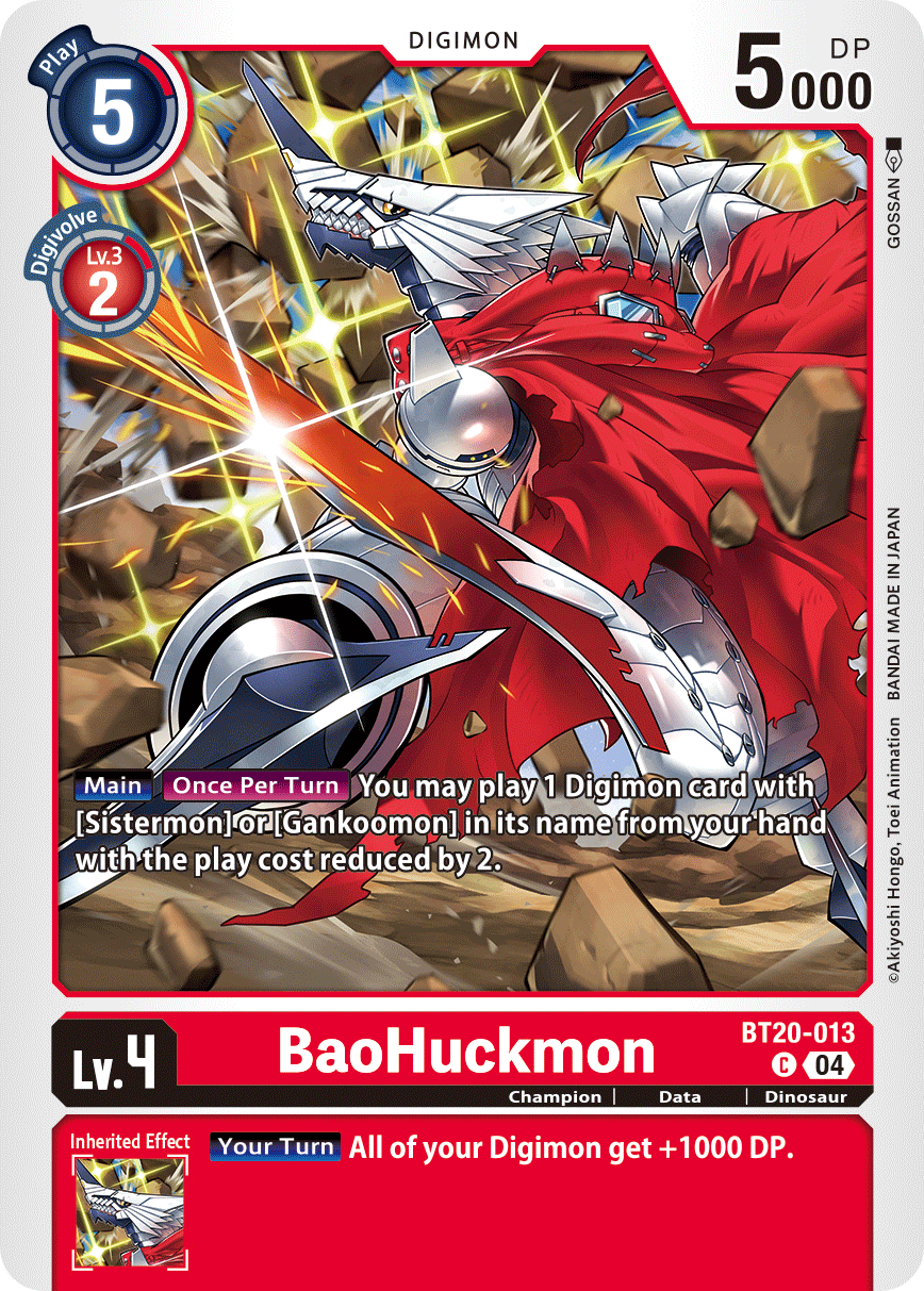 BaoHuckmon, BT20-013