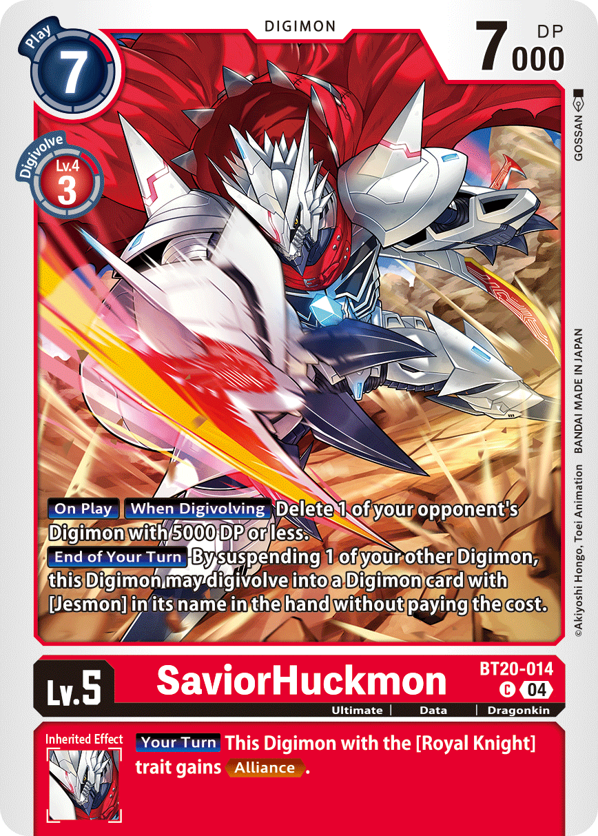 SaviorHuckmon, BT20-014