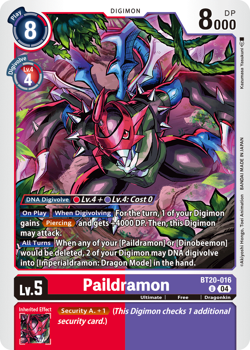 Paildramon, BT20-016