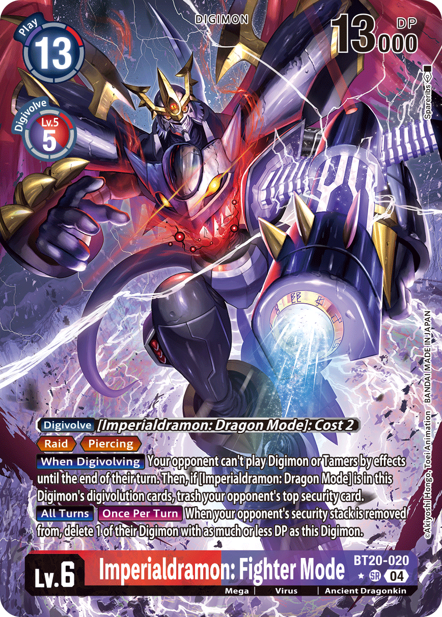 Imperialdramon: Fighter Mode, BT20-020-p1