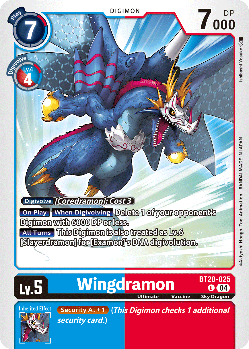 Wingdramon, BT20-025