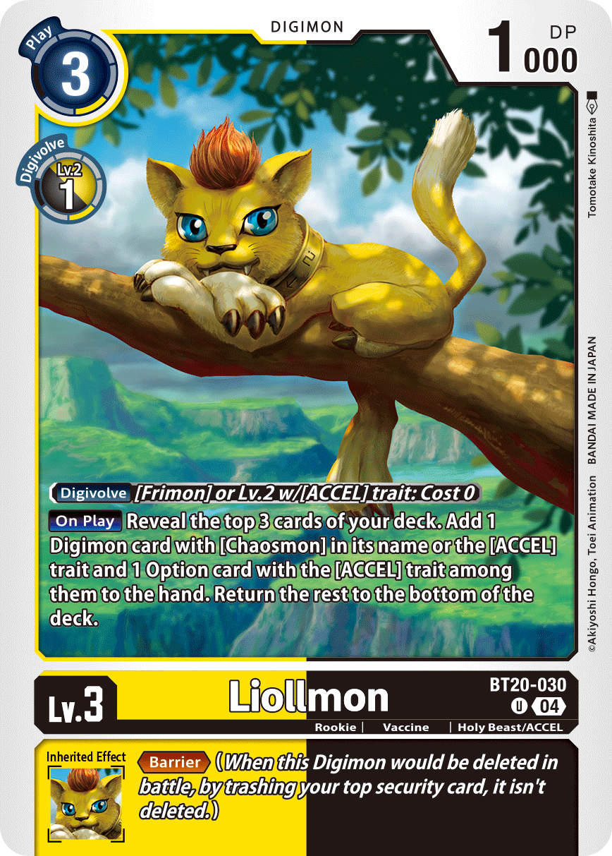 Liollmon, BT20-030