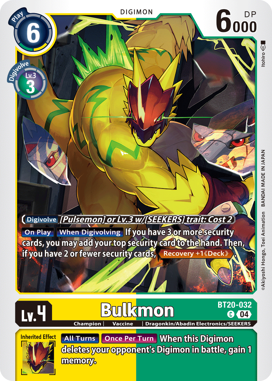 Bulkmon, BT20-032