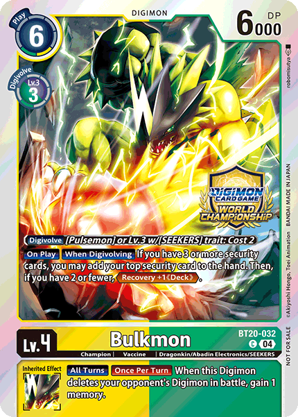 Bulkmon, BT20-032-p1