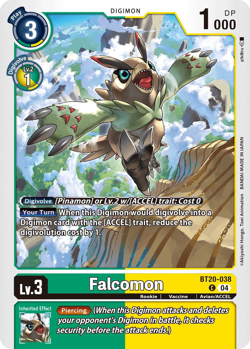 Falcomon, BT20-038