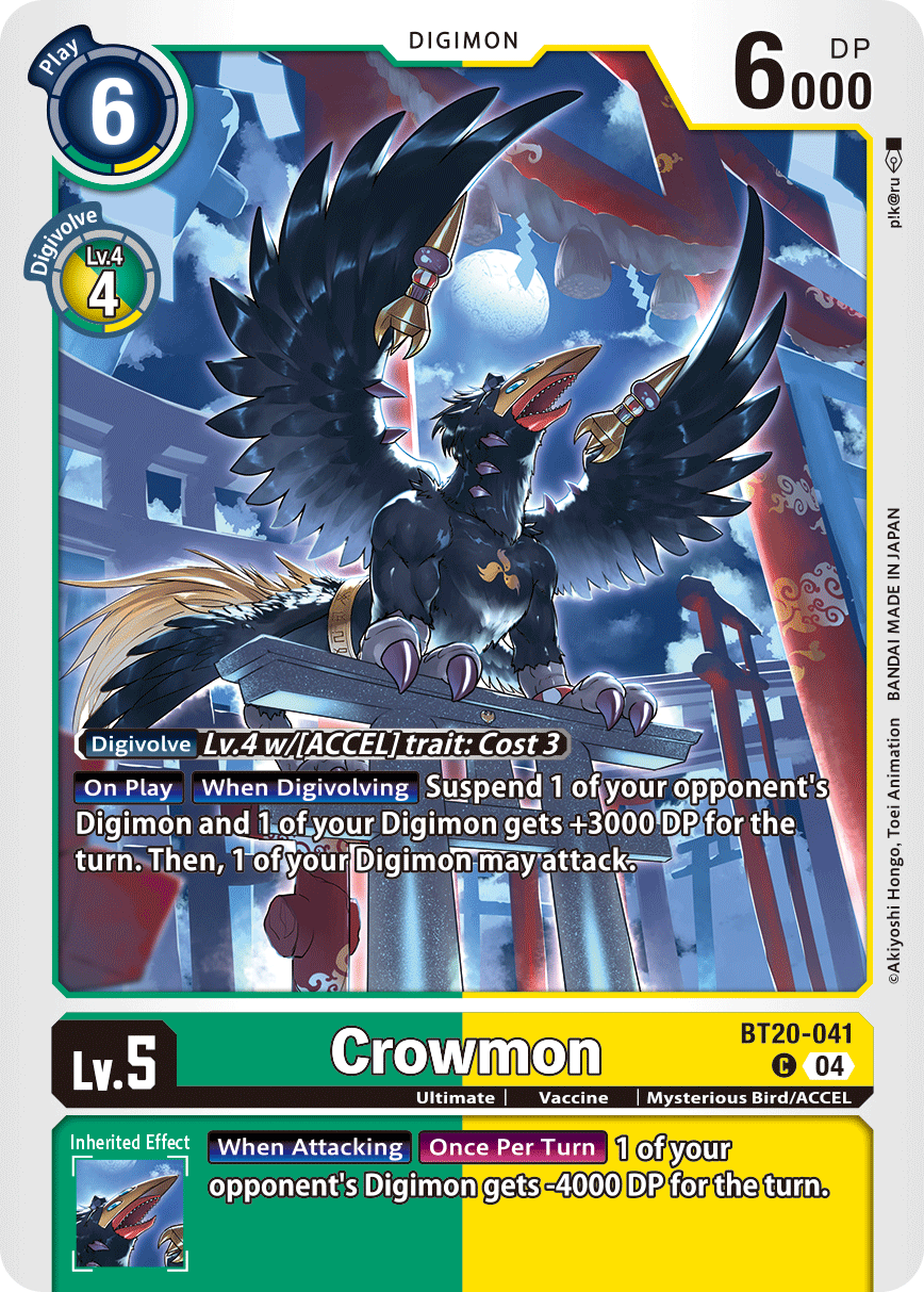 Crowmon, BT20-041