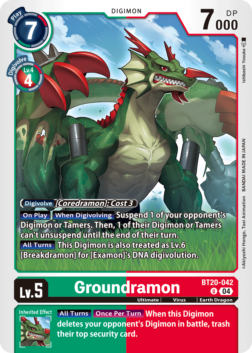 Groundramon, BT20-042