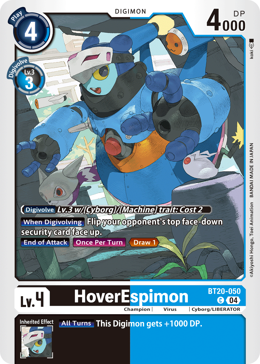 HoverEspimon, BT20-050