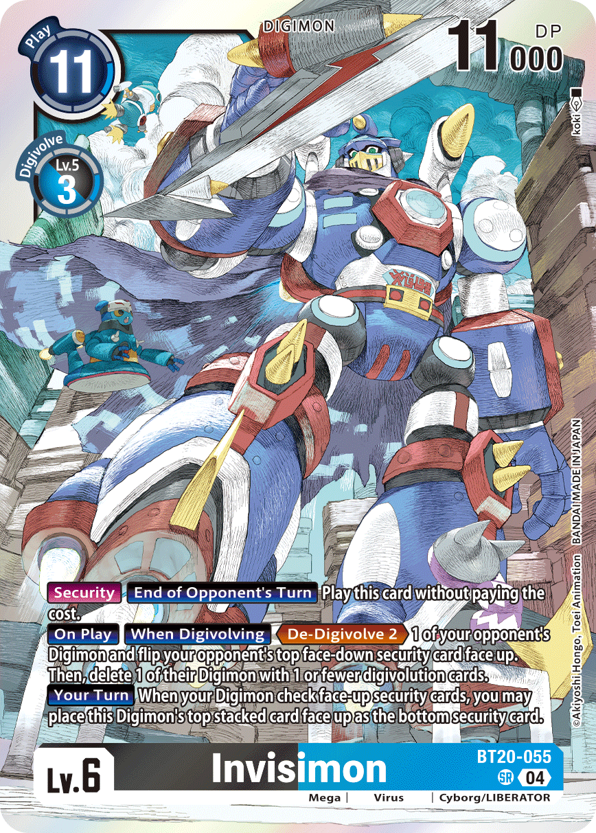 Invisimon, BT20-055