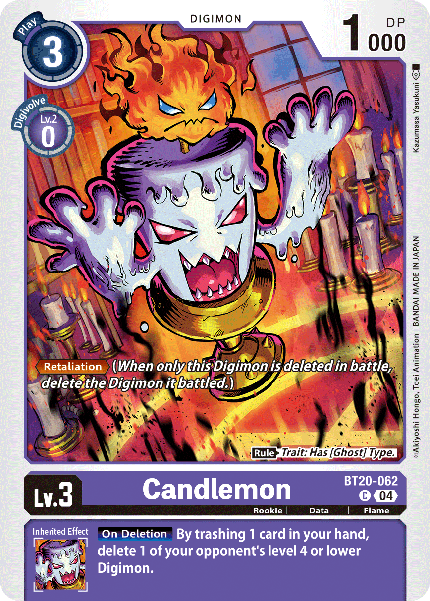 Candlemon, BT20-062