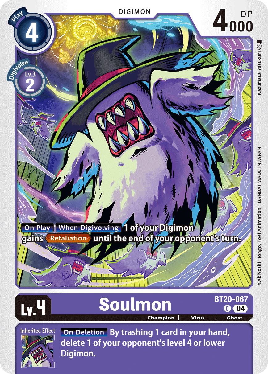 Soulmon, BT20-067