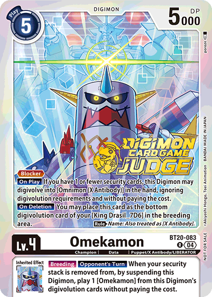 Omekamon, BT20-083-p1
