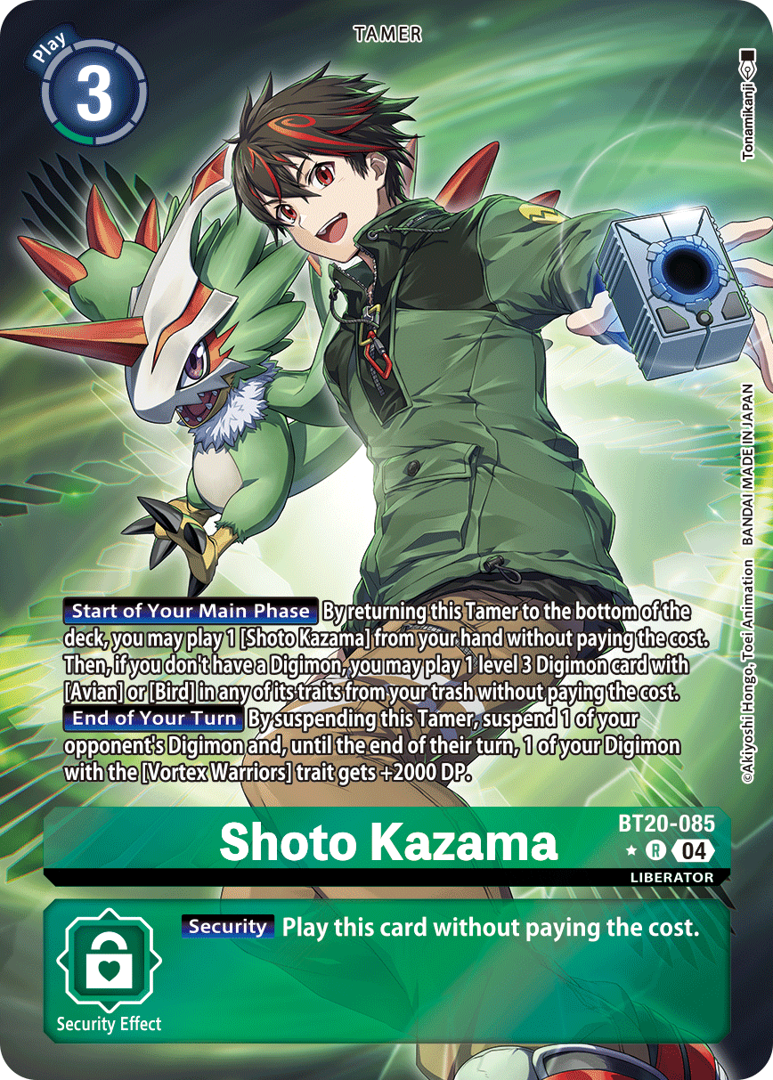 Shoto Kazama, BT20-085-p1