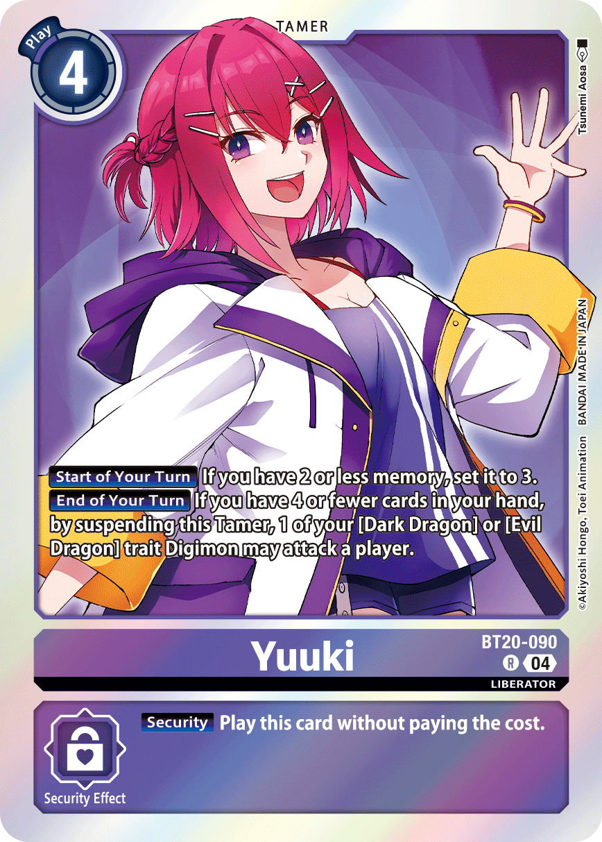 Yuuki, BT20-090