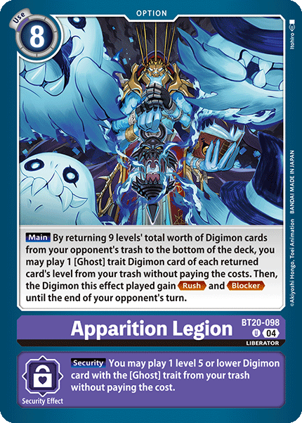 Apparition Legion, BT20-098