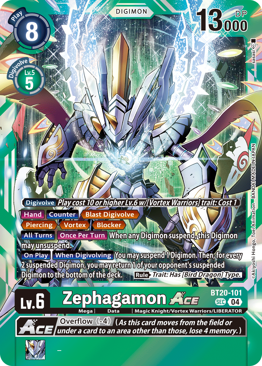 Zephagamon ACE, BT20-101