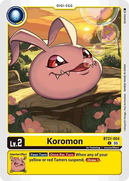 Koromon, BT21-004