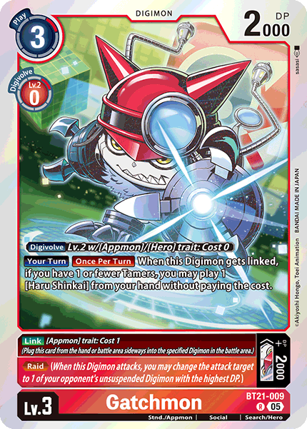 Gatchmon, BT21-009