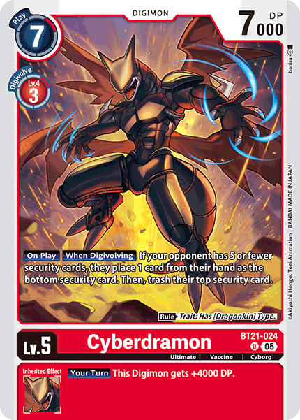 Cyberdramon, BT21-024