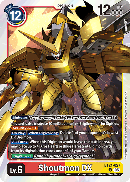 Shoutmon DX, BT21-027
