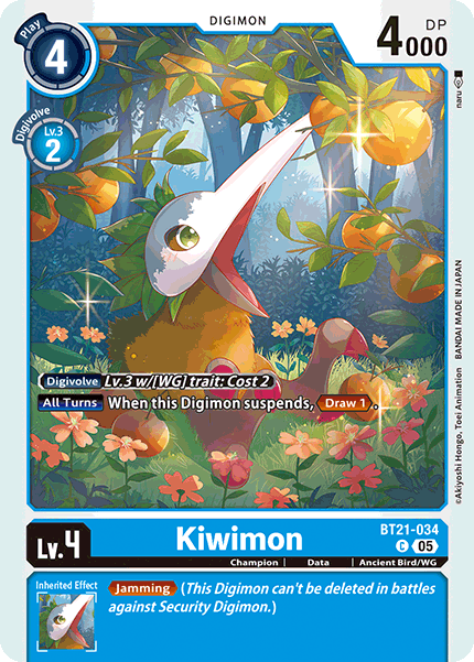 Kiwimon, BT21-034