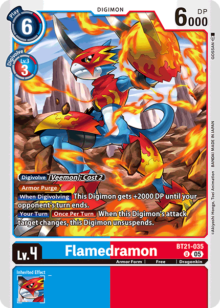 Flamedramon, BT21-035