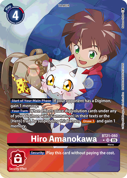 Hiro Amanokawa, BT21-080-p1