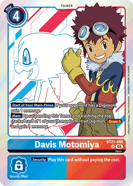 Davis Motomiya, BT21-085