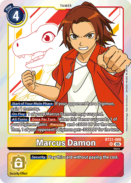 Marcus Damon, BT21-086